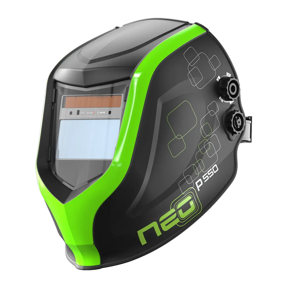 Optrel neo P550 — автоматическая сварочная маска (зелёная)